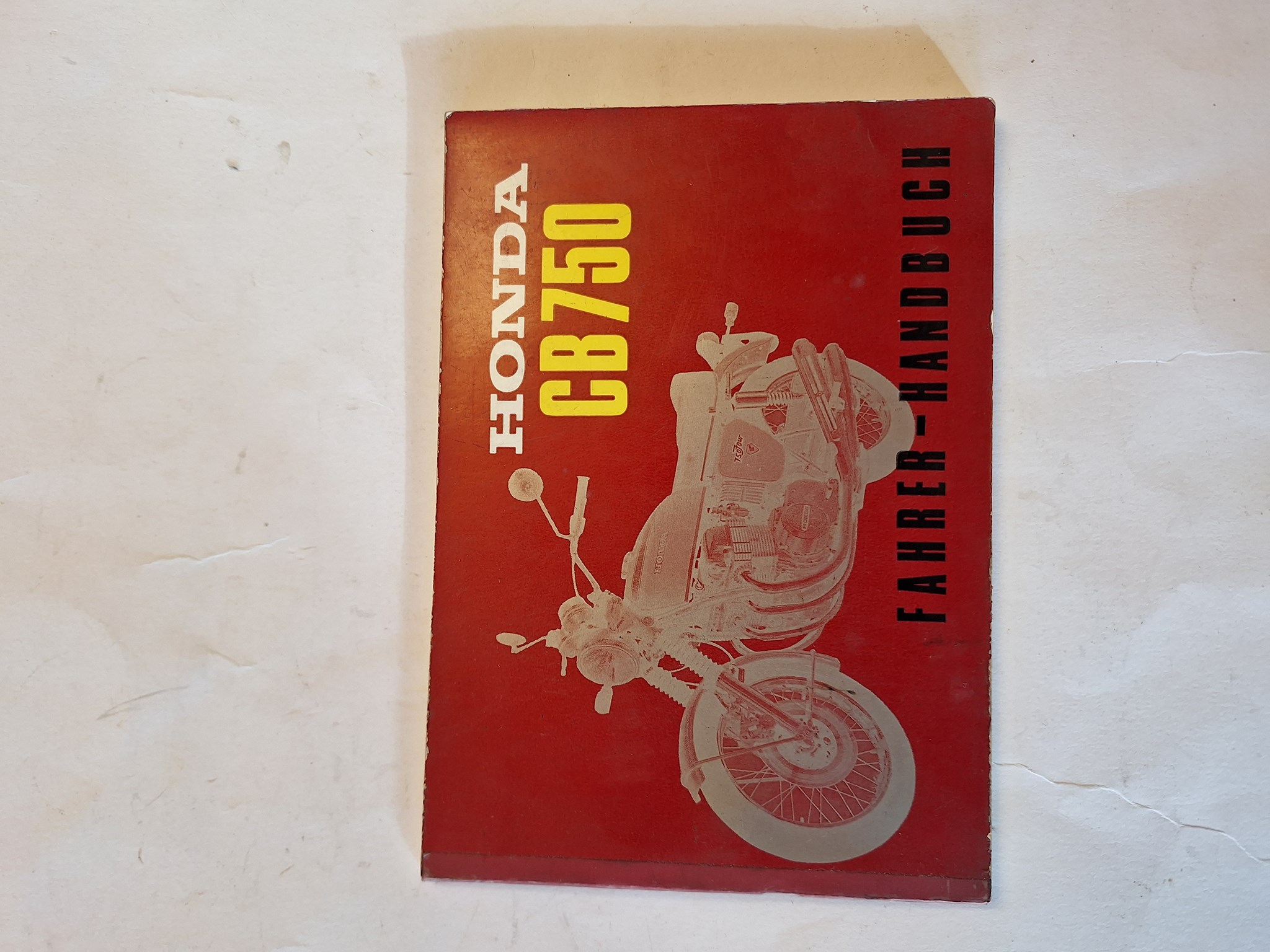 Bild von Fahrerhandbuch  Honda  CB750FOUR